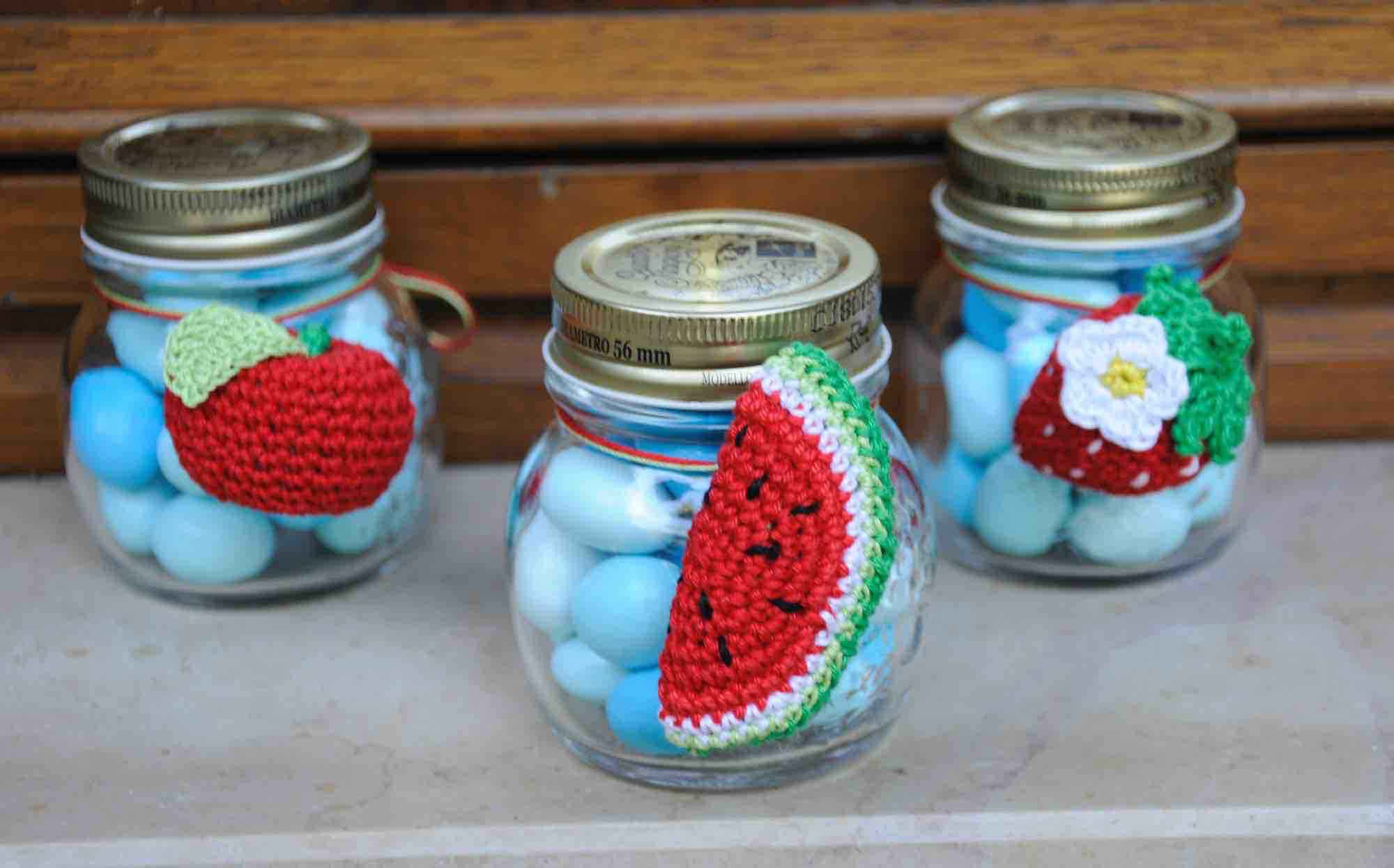Bomboniere Frutta Amigurumi Alluncinetto.it